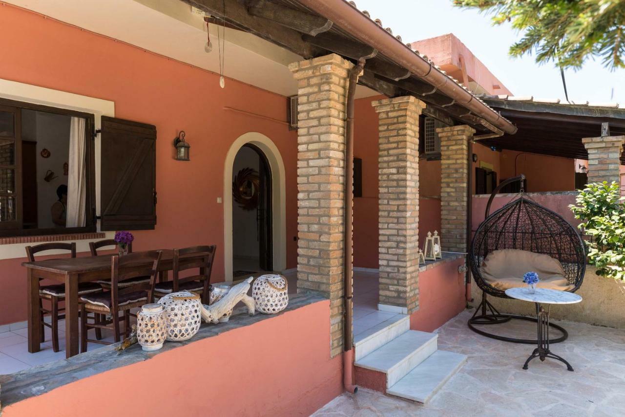 Terra Corfu Chalikounas Cottage Παραμόνας Εξωτερικό φωτογραφία